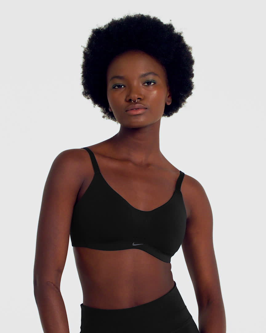 Bra Deportivo De Baja Sujeci N Con Almohadillas Para Mujer Nike Alate